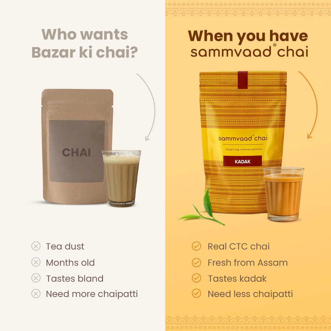 Sammvaad Kadak Chai (500g) - Image 3
