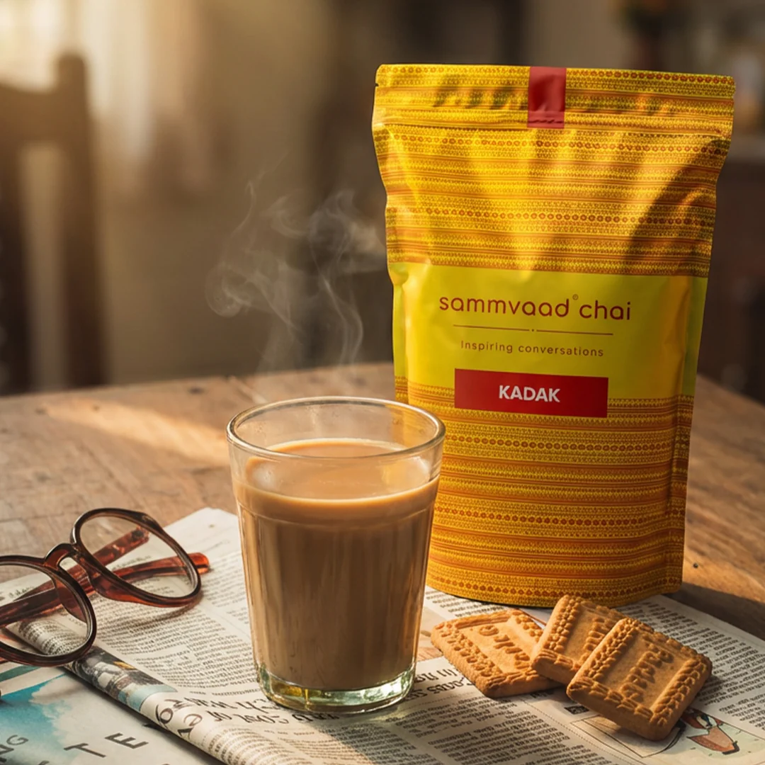 Sammvaad Kadak Chai (1Kg) + 3 Free Spices - Image 9